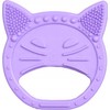 Buff Bez Marki LUU KIDS sensoriniai dantukai vaikams ir kūdikiams THE CAT PURPLE 4 m+