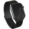 BURGA Metal Mesh Elegance do Apple Watch 42/44 mm (juodas)