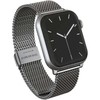 BURGA Metal Mesh Elegance Apple Watch 42/44 mm (sidabrinis)