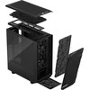Butas Fractal Design Šveitiklis 2 Compact TG Light Tint Juodas (FD- C- MES2C- 03)
