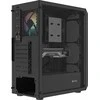 Kompiuterio Korpusas - FURY Shobo SH4 RGB Midi Tower Juodas