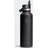 Buteliukas termiczna Hydro Flask 21 Oz Standard Flex Straw Cap (621 ml) - blk