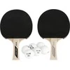 Ping teniso lazdų rinkinys Butterfly Boll 2 rankos, 6 kamuoliukai