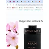 Bvlgari Man In Juodas Parfum Purškiklis Papildomas, 100 ml