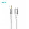 Telforceone Audio adapteris Bwoo (AUX074) iš USB-C į 3,5mm 1m sidabrinis
