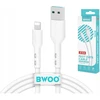 BWOO kabelis X172L USB - Lightning 1,0 m 3A baltas