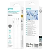 USB kabelis Bwoo (X329CL) „USB-C (Type-C) - Lightning“ (27W) 1m baltas