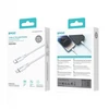 BWOO Cable USB-C - Lightning 2m 27W ABS + TPE baltas