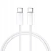 BWOO Kabelis USB-C - USB-C 2m 60W baltas