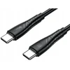 BWOO 60W cable USB-C - USB-C BO-X318 1m juodas