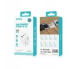 BWOO Greitas 65 W GaN kelioninis įkroviklis CDA147 2 x USB-C, 1 x USB-A