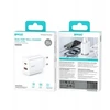 Įkroviklis Bwoo (CDA207) (1xUSB-C; 1xUSB 36W) baltas