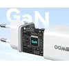 BWOO GaN PD sieninis įkroviklis 1x USB-C prievadas 1A 30W, baltas