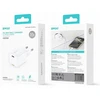 BWOO GaN PD sieninis įkroviklis 1x USB-C prievadas 1A 30W, baltas