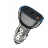 BWOO 68W automobilinis įkroviklis, dvigubas USB-C ir USB prievadas