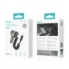 Įkroviklis automobilinis Bwoo (CC96C) (1xUSB, 1xUSB-C 30W) su USB-C laidu juodas