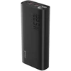 BWOO 22,5W 20000 mAh power bank with LCD screen, juodas