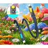 Kabelis USB BWOO X325C-C zapachowy kabelis USB-C - USB-C 240W juoda