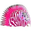 C-PREME Vaikiškas šalmas juniors RASKULLZ Zebra Mohawk dydis S (50-54 cm) [CPMR-7120058]