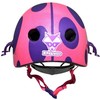C-PREME Kask dziecięcy juniorski RASKULLZ Googly Lady Bug pink Rozmiar XS Toddler (Kod producenta: CPMR-7144606)