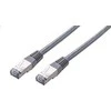 C-TECH kabelio pataisos laidas Cat5e, FTP, pilkas, 0,5 m