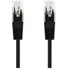 C-Tech C-TECH kabelinis jungiamasis laidas Cat5e, UTP, juodas, 0,5 m