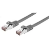 C-TECH kabelis patchcord Cat6, FTP, pilkas, 15m