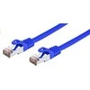 C-TECH kabelis patchcord Cat6, FTP, mėlynas, 1m