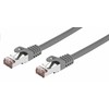 C-TECH kabelis patchcord Cat6, FTP, pilkas, 3m