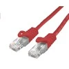 C-TECH kabelio sujungimo laidas Cat6, UTP, raudonas, 3m