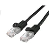 C-TECH kabelio sujungimo laidas Cat6, UTP, juodas, 2 m