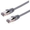 C-Tech C-TECH kabelis Cat6a, S/FTP, pilkas, 5m