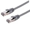 C-TECH kabelis patchcord Cat6a, S/FTP, pilkas, 3m
