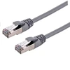 C-TECH kabelio pataisymo laidas Cat6a, S/FTP, pilkas, 2m
