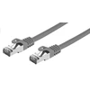 C-TECH kabelio pataisymo laidas Cat7, S/FTP, pilkas, 1m