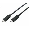 C-Tech C-TECH USB laidas USB 3.2 laidas, C tipo (CM/CM), PD 100W, 20Gbps, 2m, juodas