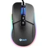 C-TECH žaidimų pelė Dawn, atsitiktiniai žaidimai, 6400 DPI, RGB apšvietimas, USB