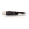 Kabelis USB C2G USB-A - USB-A 2 m Juodas (52107)
