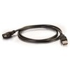 Kabelis USB C2G USB-A - USB-A 2 m Juodas (52107)