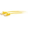 C2G C2G 7ft (2.1m) Cat6a Snagless Unshielded (UTP) Slim Ethernet Network Komutacinis kabelis - Geltona - Patch kabelis - RJ-45 (M) į RJ-45 (M) - 2.1 m - 4.8 mm - UTP - CAT 6a - formuotas, be kabliuko - Geltona