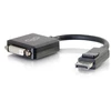 Adapteris AV C2G C2G 8in DisplayPort to DVI-D Adapteris - DP to DVI D Adapteris - Juodas - M/F - Videoadapter - DisplayPort (M) zu DVI-D (W) - Juodas