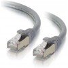 C2G Cbl/15m CAT6A Shielded Komutacinis kabelis Pilkas