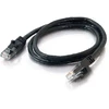 C2G Kabelis / 10 m juodas CAT6 PVC bekontaktis UTP CB