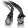 C2G Kabelis / 10 m Mlded/Btd Juodas CAT5E PVC UTP P