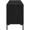 TV staliukas Televizoriaus spintelė 150 x 30 x 44,5 cm Juodas ąžuolas
