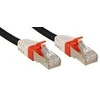 Tinklo Kabelis - LINDY Cat.6A S/FTP LSZH Tinklo Kabelis, RJ45, M/M, 500MHz, 26AWG, 20 m, Juodas