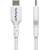 „StarTech“ 1M Baltas USB-C įkrovimo laidas / 60 W maitinimo tiekimas M/M TYPE-C
