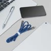 Kabelis USB RivaCase USB-C - USB-C 1.2 m Mėlyna (PS6105BL12)
