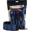 CableMod PRO ModMesh Cable Extension Kit – juodos spalvos/mėlynos spalvos