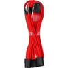 CableMod PRO ModMesh 12VHPWR to 3x PCI-e Cable - 45cm, raudonos spalvos